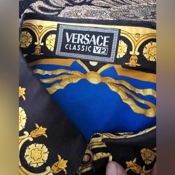 Versace Shirts Versace V2 Tupac Silk Shirt Poshmark
